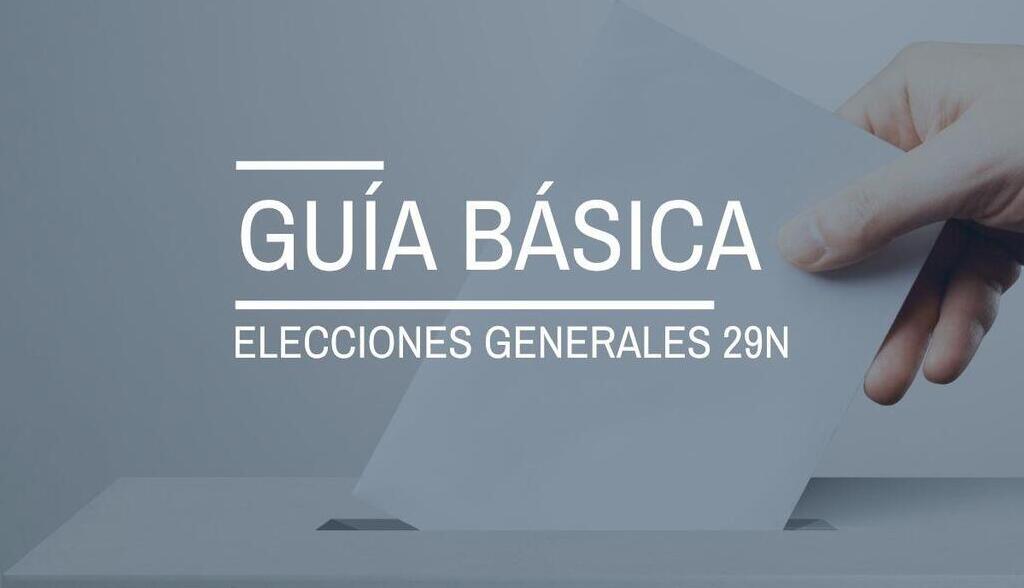 29N: guía básica sobre las elecciones generales y el proceso electoral