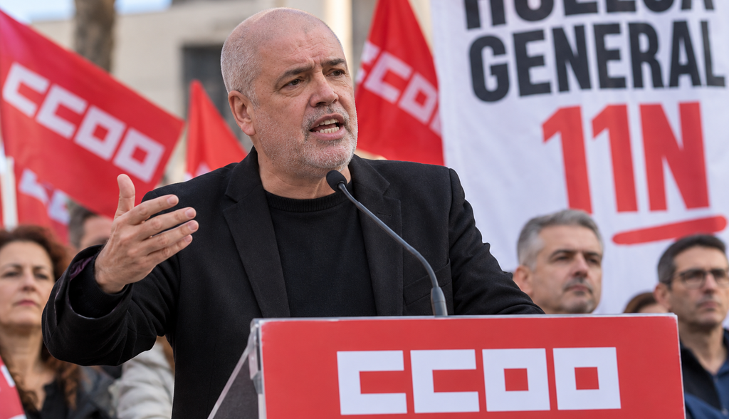 Unai Sordo: "La CEOE también es destinataria principal de esta huelga general”