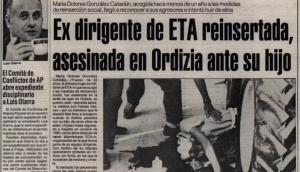 40 años del asesinato de “Yoyes”: el castigo ejemplarizante de ETA