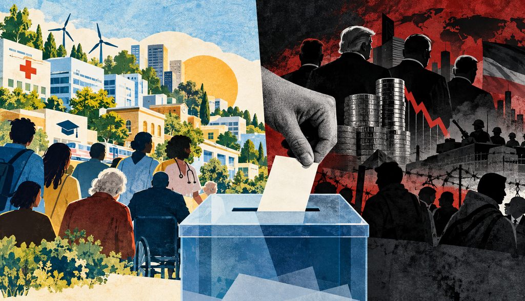 Dos economías, dos sociedades: democracia frente a autoritarismo en las elecciones generales 