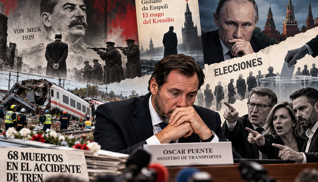 Óscar Puente, Von Meck y la narrativa de Giuliano da Empoli