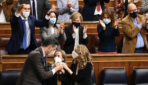 Debate de convalidación del real decreto ley para la Reforma Laboral. / Foto PSOE.