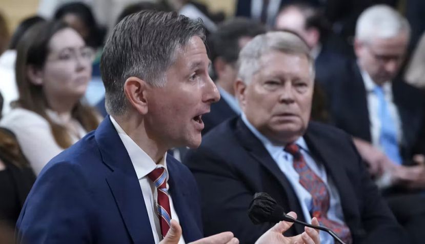 Two political conservatives, Greg Jacob, former counsel to Vice President Mike Pence, and Michael Luttig, a retired judge who was an adviser to Pence, testified to the House select committee investigating the Jan. 6, 2021, Capitol attack . AP Photo/J. Scott Applewhite