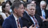 Two political conservatives, Greg Jacob, former counsel to Vice President Mike Pence, and Michael Luttig, a retired judge who was an adviser to Pence, testified to the House select committee investigating the Jan. 6, 2021, Capitol attack . AP Photo/J. Scott Applewhite