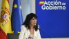 La ministra de Igualdad, Ana Redondo, interviene en la rueda de prensa posterior al Consejo de Ministros. | Pool Moncloa/César P. Sendra. La Moncloa, Madrid - 14.7.2026