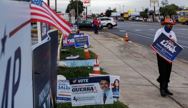 In 2024, Trump and other Republicans scored notable gains in the Rio Grande Valley of Texas, along with other heavily Hispanic areas. Getty Images/Michael Gonzalez