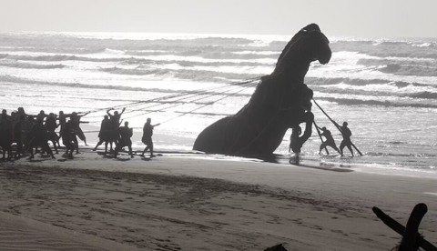 Fotograma de la próxima adaptación de la Odisea, de Christopher Nolan. Universal Pictures