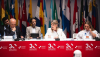 La vicepresidenta segunda del Gobierno y ministra de Trabajo y Economía Social, Yolanda Díaz, durante la VI Conferencia Iberoamericana Ministerial de Trabajo, celebrada en Avilés. / © lamoncloa.gob.es. Ministerio de la Presidencia.