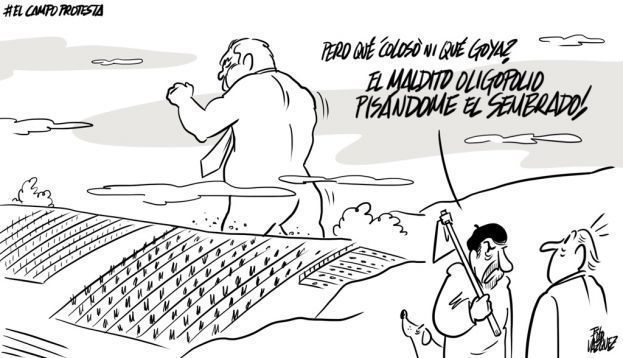 “El campo protesta: Oligopolios”