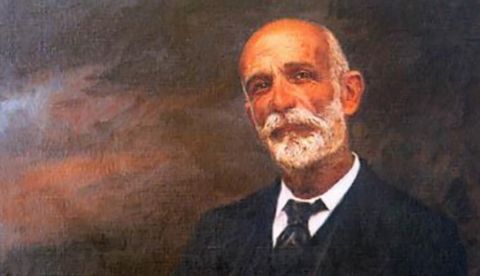Giner en 1908, pintado por Sorolla. / Wikipedia.