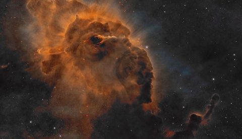 Fotografía cedida por Domingo Pestana, astrofotógrafo palmero que ha conseguido la imagen astronómica del día (APOD por su siglas en inglés) que hoy publica la NASA. EFE