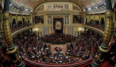 Reciente sesión plenaria del Congreso de los Diputados de España. Congreso.es