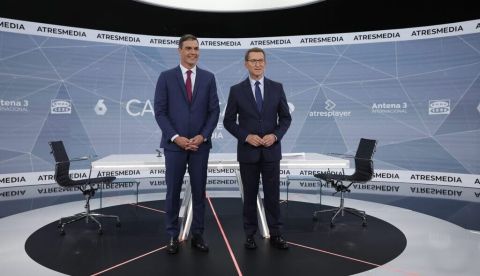 El debate convertido en un cruce de navajas dialécticas