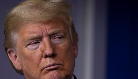 El expresidente de EE.UU. Donald Trump en una imagen de archivo.