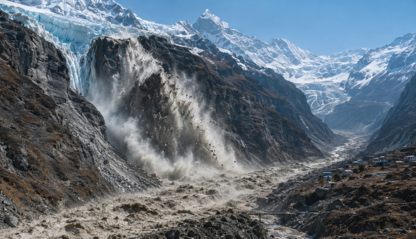 La montaña que se convirtió en río: la gran riada de Nepal