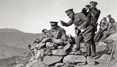Tropas en la guerra de África en 1924. Fondo Car-Kutxa Fototeka