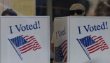 Pennsylvania is only 1 of 13 American states that holds closed primary elections. REBECCA DROKE/AFP Collection via Getty Images