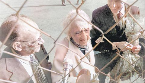 María Zambrano, en la imagen tras su regreso del exilio a España.