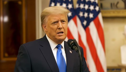 Fotograma del vídeo publicado por Donald Trump. / WHITE HOUSE