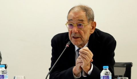 El ex ministro de Asuntos Exteriores, Javier Solana. EFE/Ballesteros/Archivo