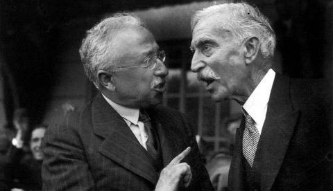 Niceto Alcalá-Zamora y Francesc Macià, en 1931. A. MERLETTI