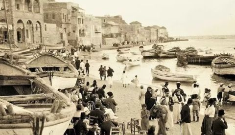Jaffa, hoy dentro del distrito de Tel Aviv, en 1920. Palestineremembered.com