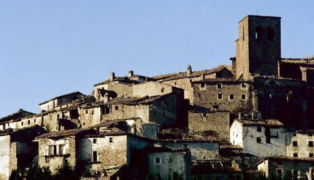 Escó, ese pueblo aragonés que casi es navarro
