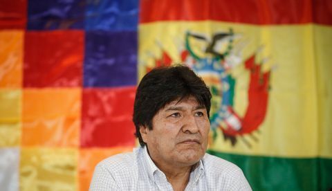 Evo Morales en una imagen de archivo.