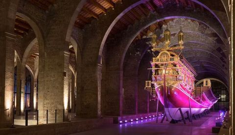 Réplica de la Galera Real. Museu Marítim de Barcelona