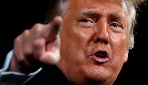 El expresidente estadounidense Donald Trump en una imagen de archivo.