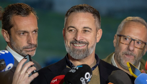 Santiago Abascal presenta en Ávila a los candidatos de Castilla y León / Flickr - Wikimedia Commons