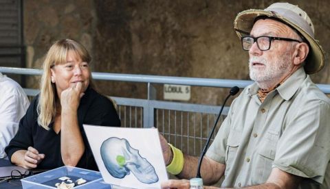 Hallan los restos de un cráneo de Neandertal de 60.000 años en Cataluña