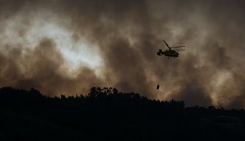 El incendio en Pedrogão Grande del 17 de junio de 2017 fue la primera tormenta de fuego en la península ibérica. Enoque Moises / Shutterstock