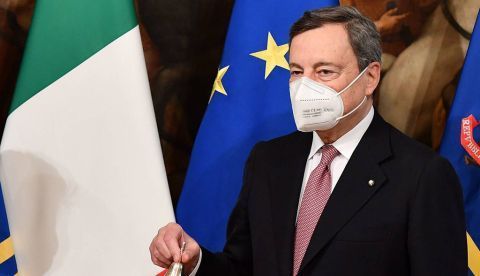 El nuevo primer ministro de Italia, Mario Draghi.