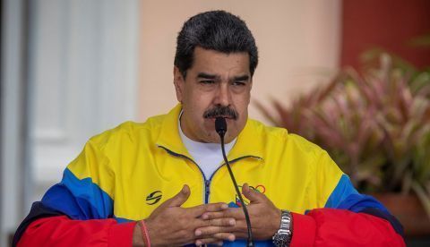 Nicolás Maduro en una imagen de archivo.