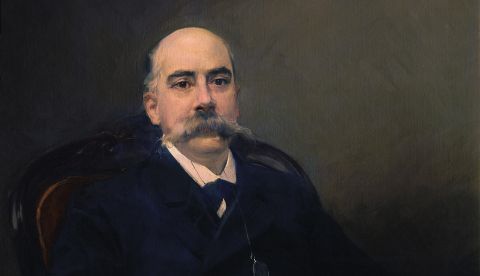 Retrato de Emilio Castelar Ripoll, por Joaquín Sorolla. 1901. (Congreso de los Diputados de España).