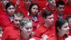 Generation ‘Z’: members of Russia’s Young Army Military Patriotic Movement at a rally in 2021. Mikhail Tereshchenko/TASS/Alamy Live News