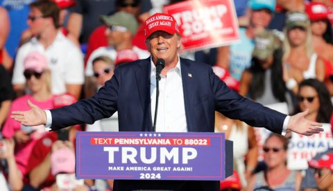 Trump como nuevo Capitán América