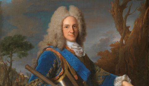 Retrato de Felipe V, por Jean Ranc (c. 1723). Óleo sobre lienzo, 144 x 115 cm, Museo del Prado.