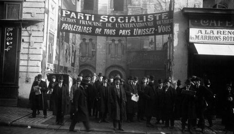 El Congreso de Tours en 1920. / © Bibliothèque Nationale de France