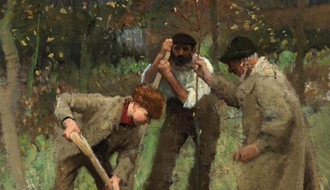 Los socialistas y la cuestión de los árboles en los años veinte