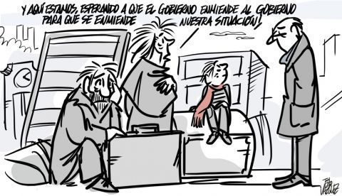 “Enmiendas y desahucios”