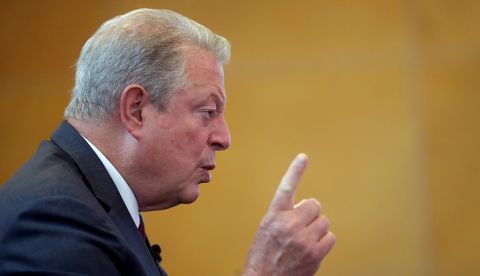 El exvicepresidente estadounidense Al Gore. EFE/Chema Moya
