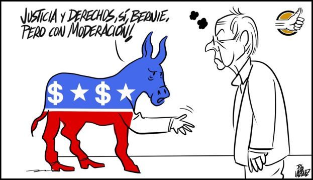 ‘El Obrero’, con Sanders