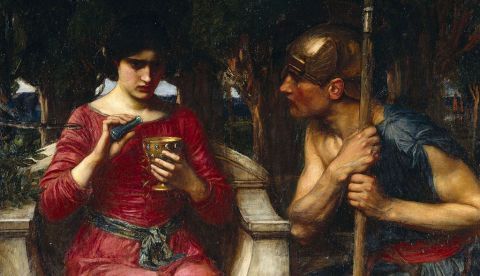 Medea y Jasón de John William Waterhouse. / Wikipedia.