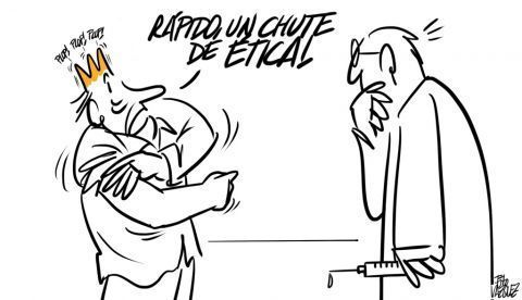 “Monarquía y vacuna”