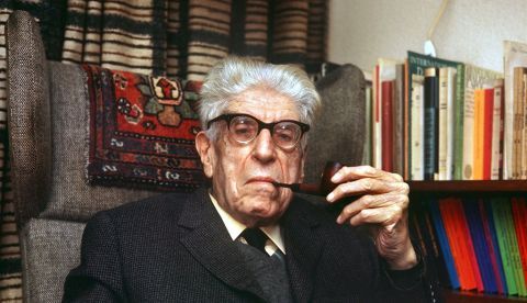 El filósofo y escritor alemán Ernst Bloch (sin fecha). / Foto de Assmann