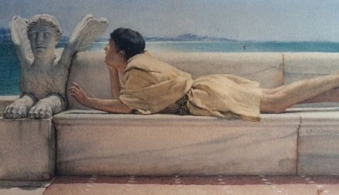Un consejero silencioso, de Lawrence Alma Tadema. RKD/Wikimedia Commons