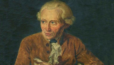 Immanuel Kant por Adolf von Heydeck.