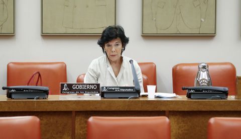 La ministra de Educación, Isabel Celaá, en una imagen de archivo.